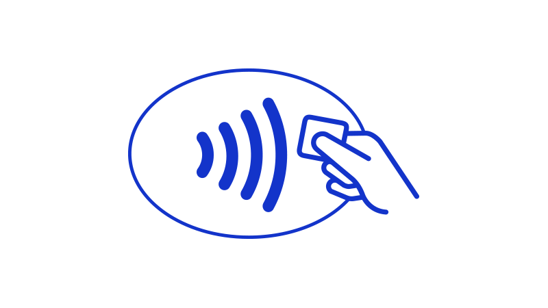 contactless payment icon